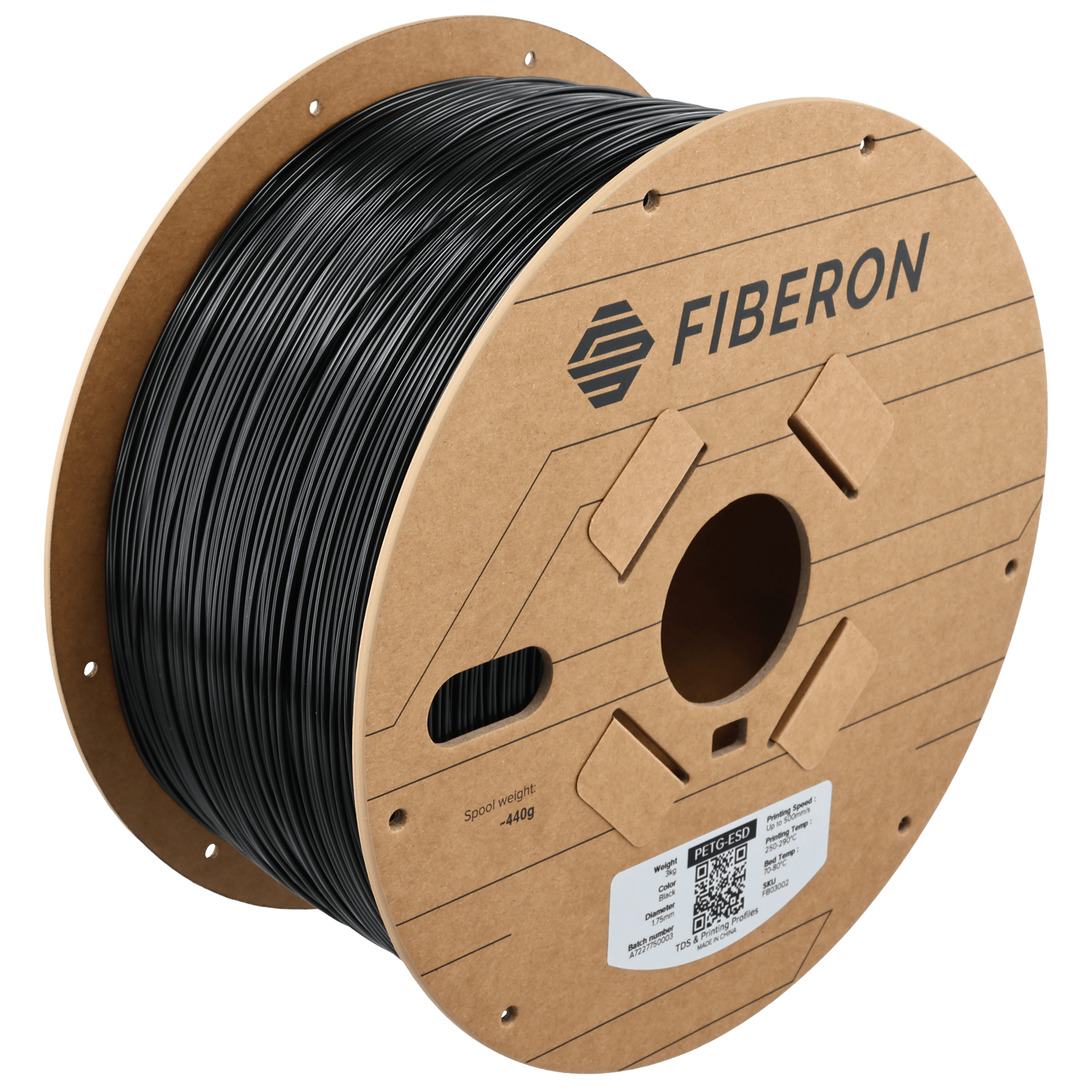 Filament 3D Fiberon PETG-ESD 3kg